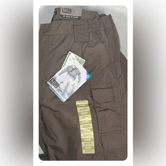 5.11 tactical pro series pants. Size 38 waist 34 inseam - Picture 2 of 7